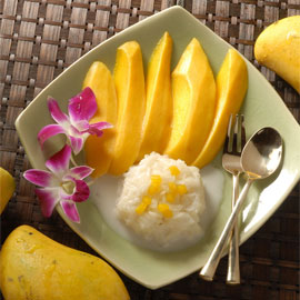 Creamy Rice and Mango